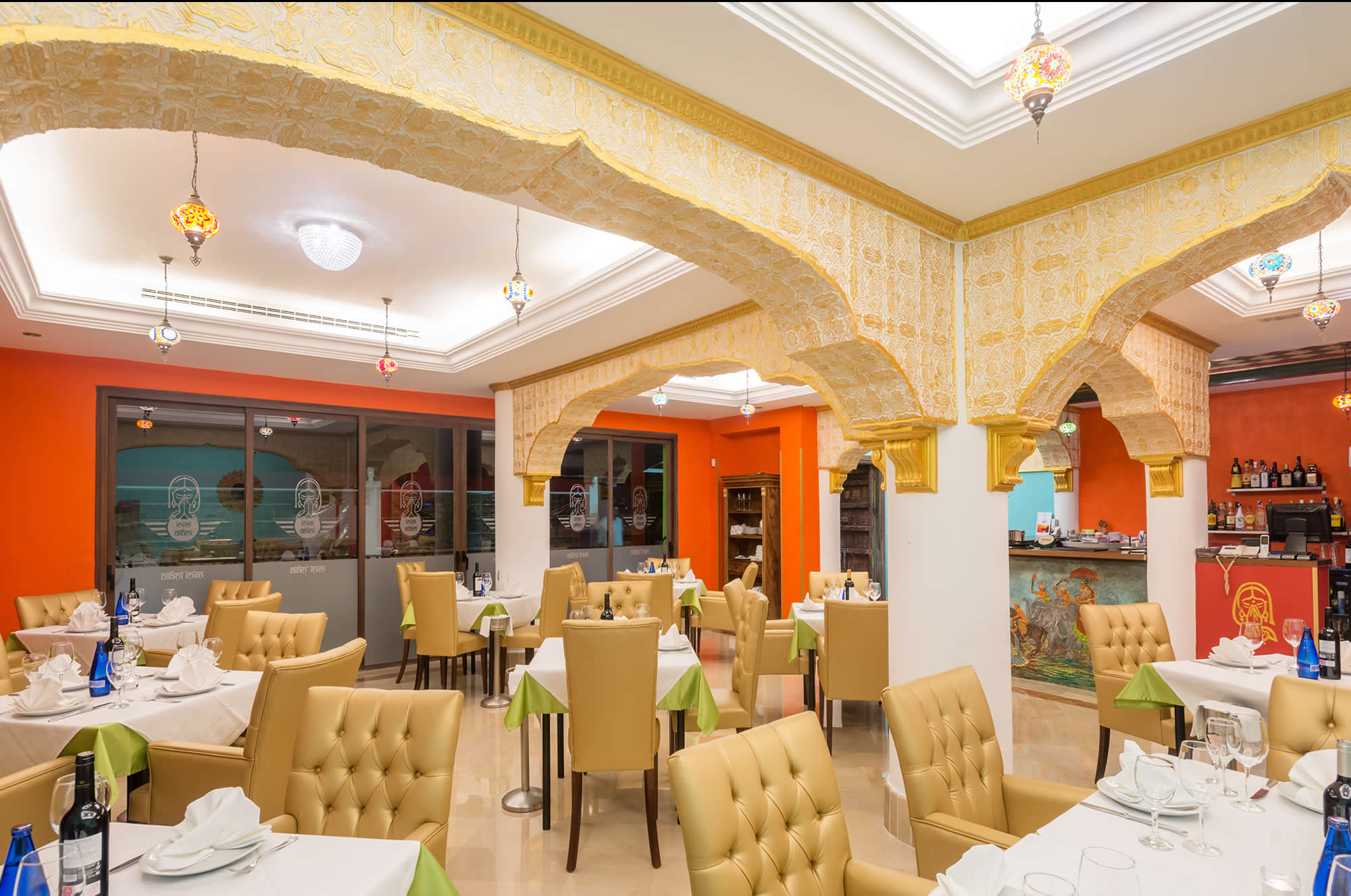 Mini India dining room